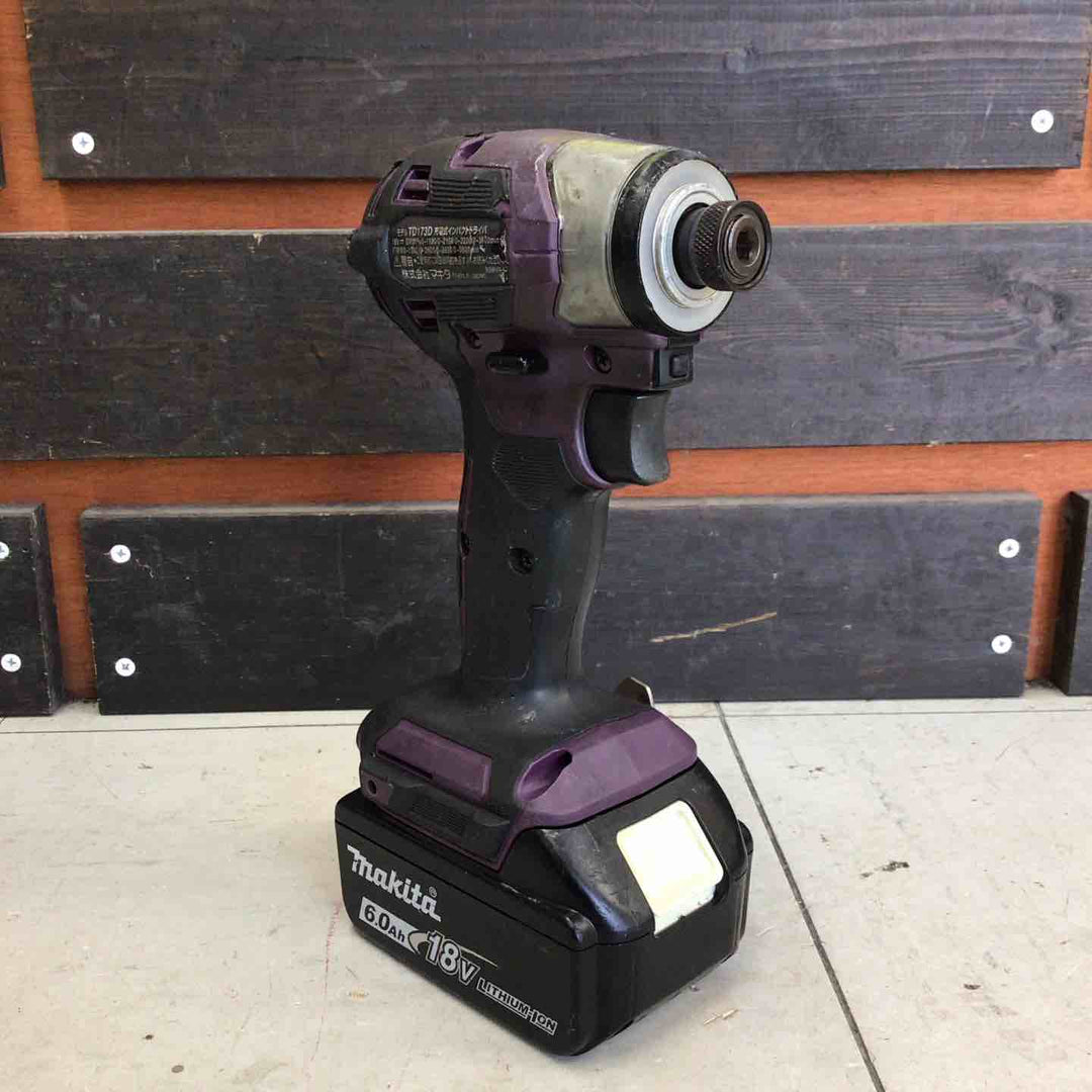 【中古品】 マキタ/makita コードレスインパクトドライバー TD173DGXAP 【鴻巣店】