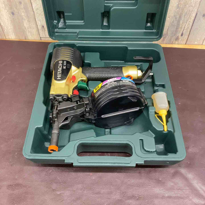 【中古品】 ハイコーキ(HIKOKI ※旧:日立工機) 高圧エア釘打ち機 NC50H 【東大和店】