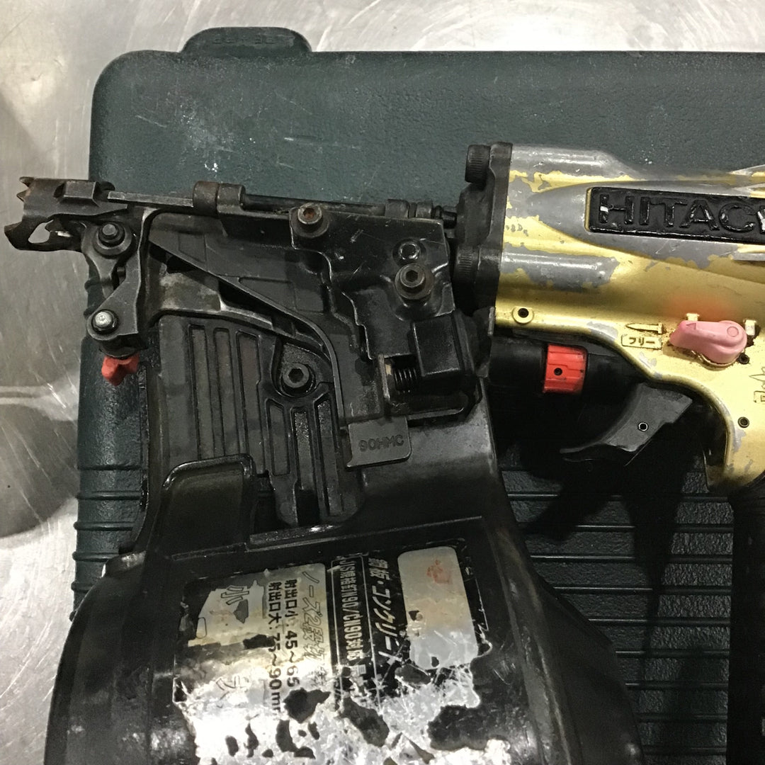 ★ハイコーキ(HIKOKI ※旧:日立工機) 高圧エア釘打ち機 NV90HMC【川口店】