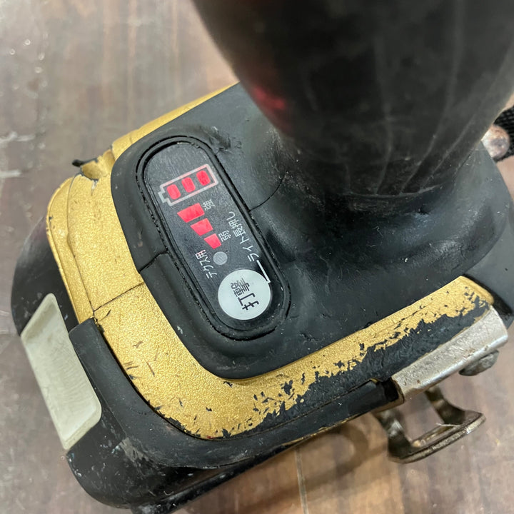 【現状品】◇マキタ(makita) コードレスインパクトドライバー 18V ゴールド TD148DSP1 (TD148DRTX) 100周年 保証なし【川口店】