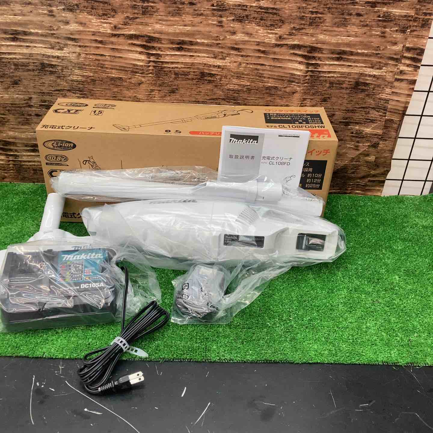 【未開封新品】Makita スティッククリーナー CL108FDSHW マキタ 【正規店】 10.8V 充電式クリーナー CL108FDSHW カプセル
