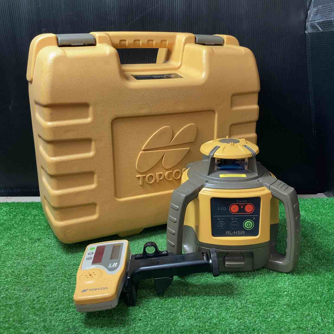 ◇トプコン(TOPCON) ローテーティングレーザー RL-H5ADB(乾電池仕様)/スタンダード受光器LS-80L付 ※三脚は付いておりません【岩槻店】