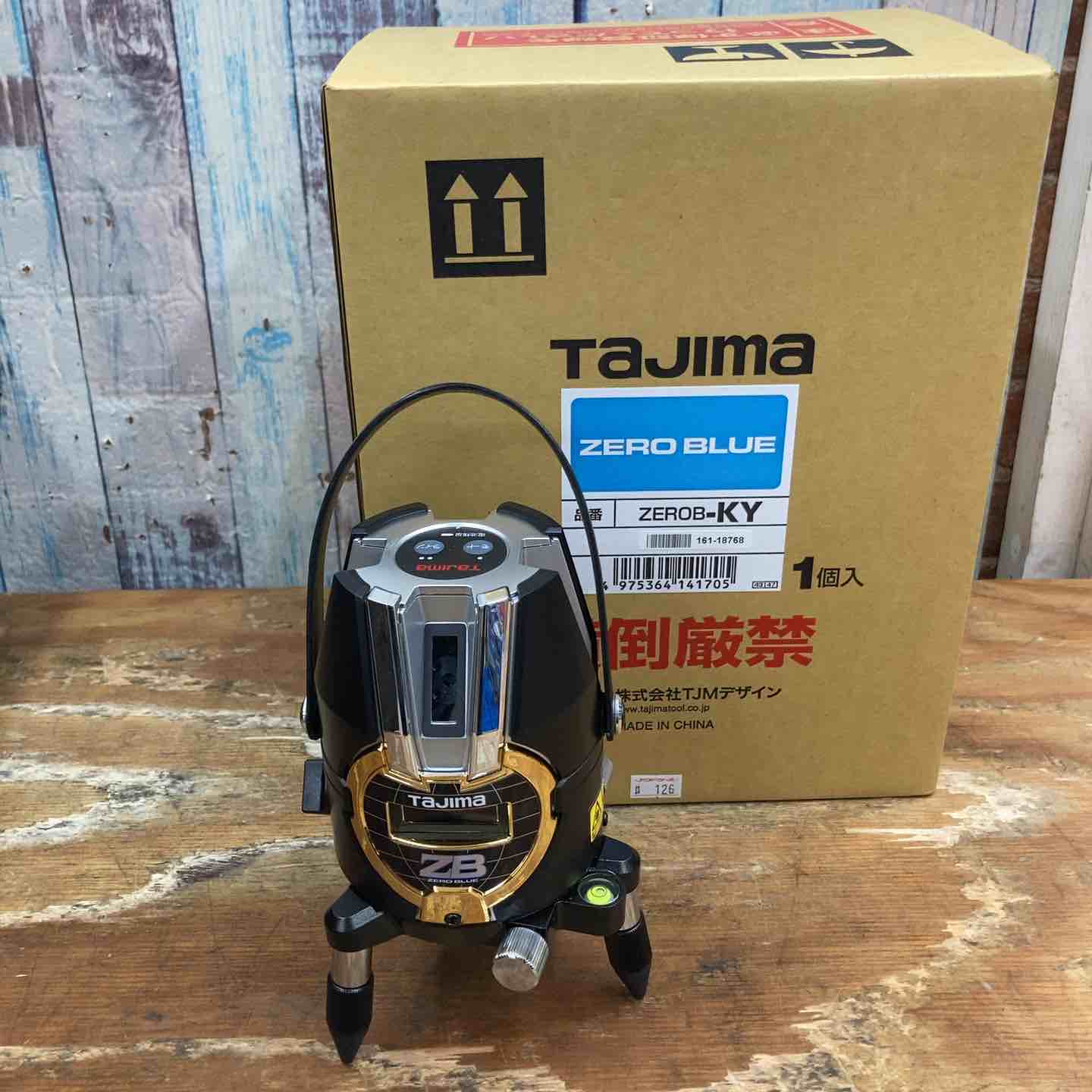 未使用品】タジマ(TAJIMA) ブルーグリーンレーザー墨出し器 ZEROB-KY