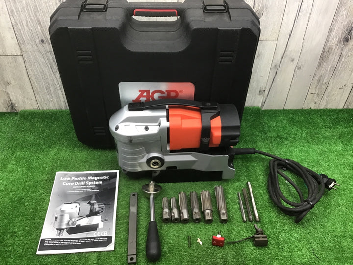 【ジャンク：部品取り】タックス株式会社　AGP　低丈型　マグネティックコアドリル　PMD3530【富山店】●Y6