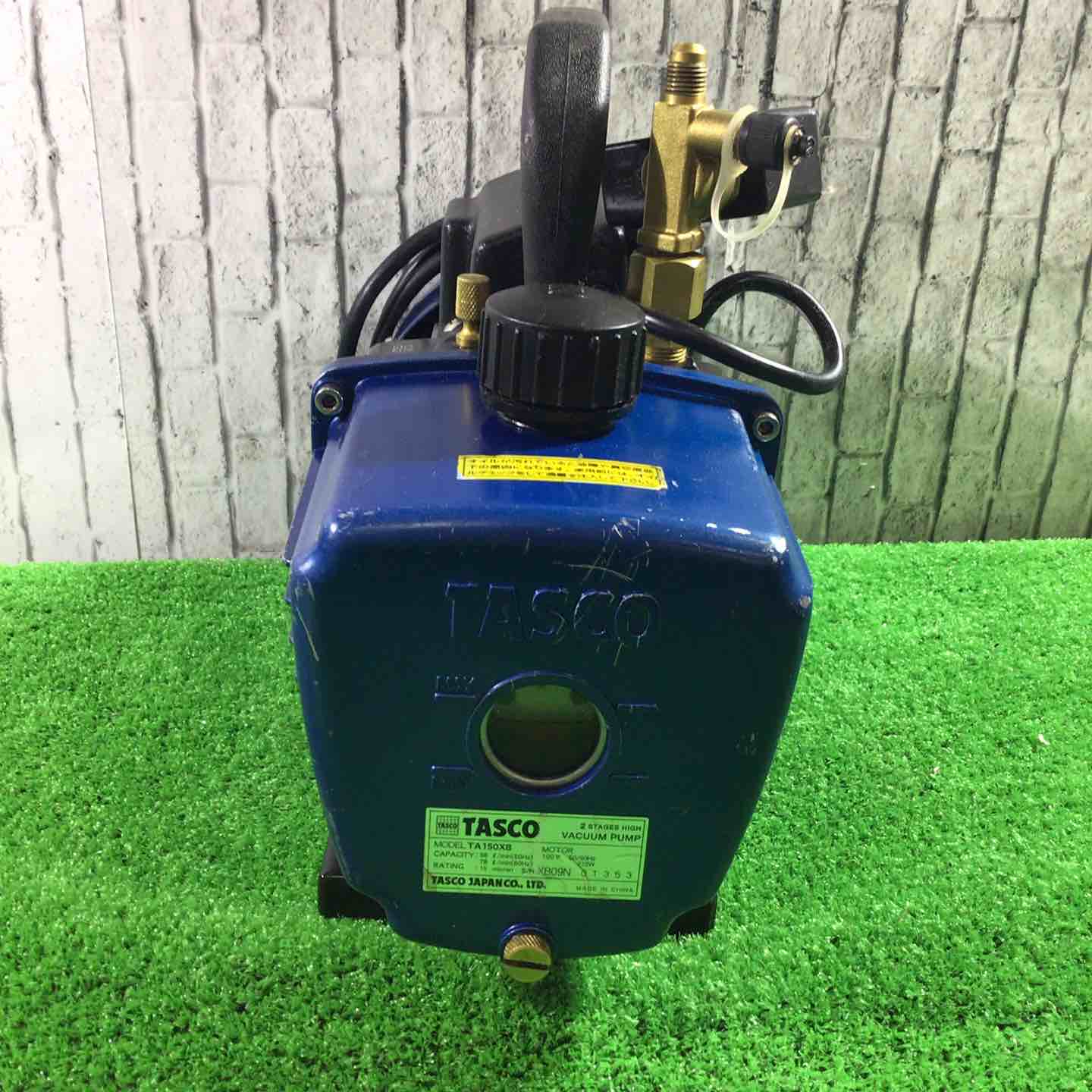 ◇タスコ(TASCO) 逆流防止弁付超軽量小型真空ポンプ TA150XB【川口店