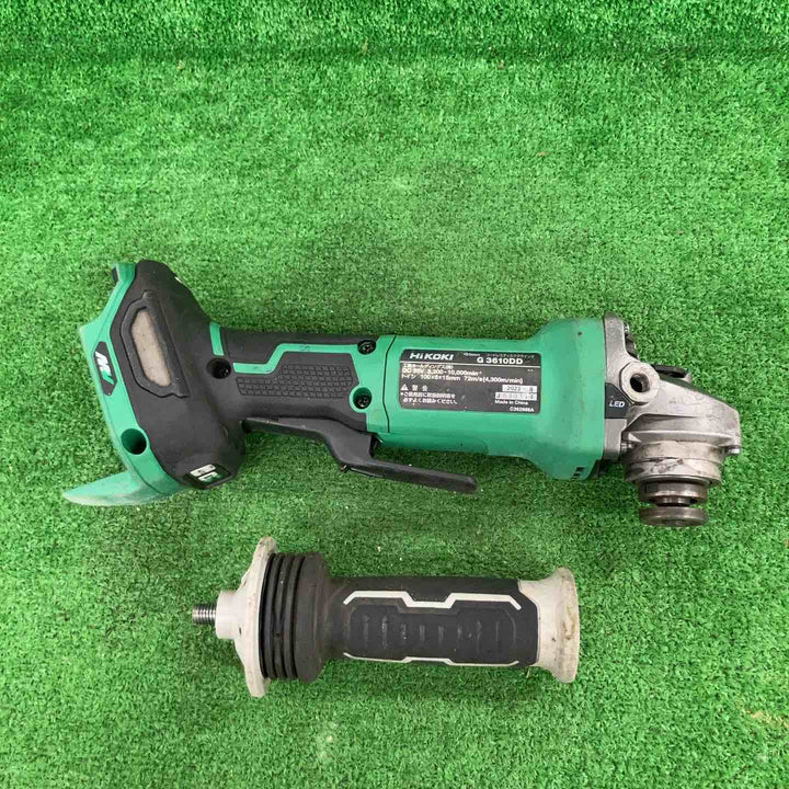 ★ハイコーキ(HIKOKI ※旧:日立工機) 100mmコードレスディスクグラインダ G3610DD(NN)【川崎店】