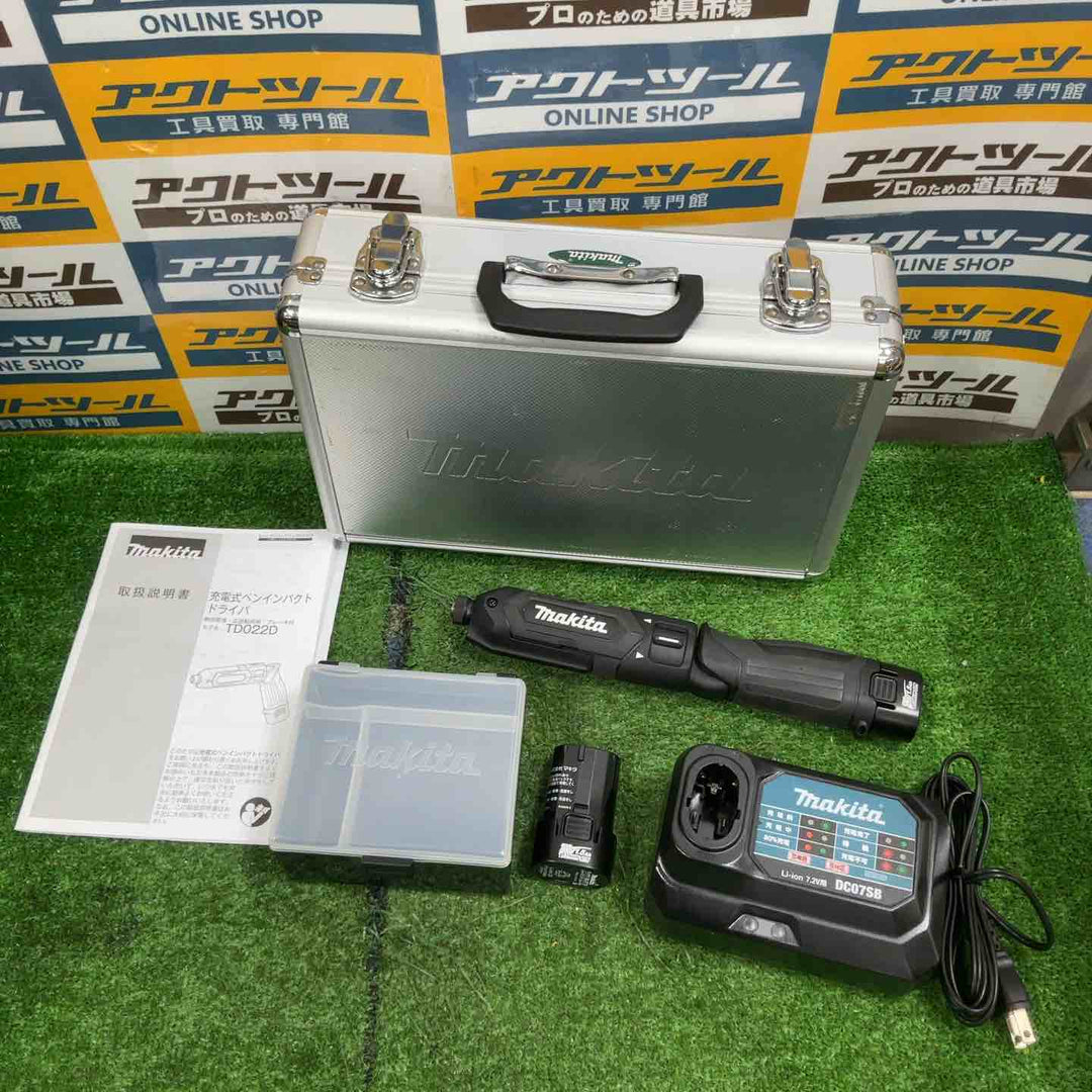 ★マキタ(makita) コードレスペンインパクトドライバー TD022DSHXB【草加店】