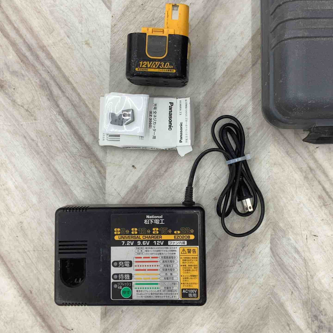 ◇パナソニック(ナショナル) コードレス全ネジカッター EZ3560【越谷店】