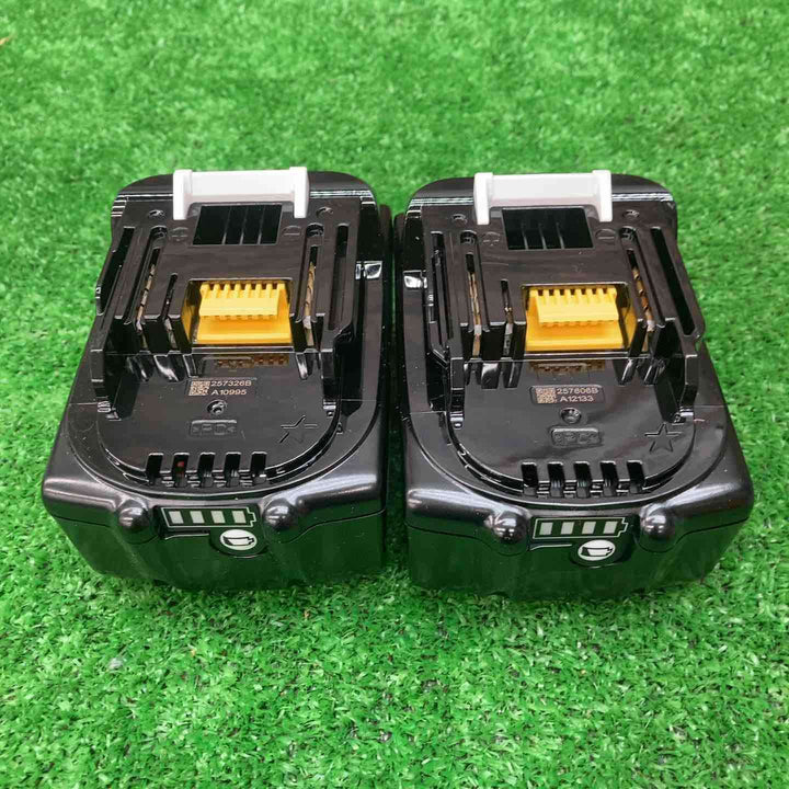 マキタ(makita) リチウムイオンバッテリー 18V/6.0Ah BL1860B×2個 急速充電器 DC18RF セット【川越店】