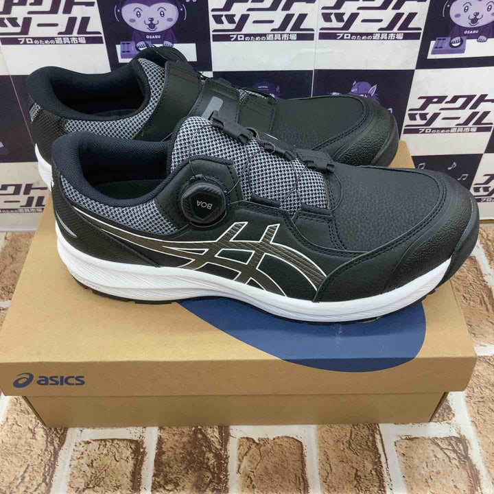[アシックス] 安全靴 ウィンジョブ CP309 BOA 28.0 ブラックXガンメタル【所沢店】