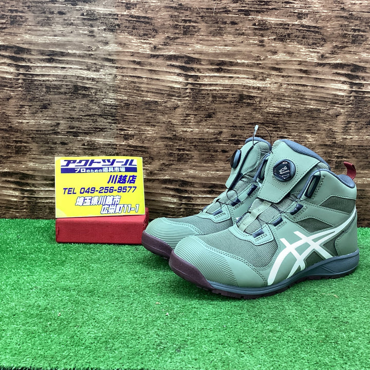 asics working 安全靴/作業靴 ウィンジョブ CP214 BOA JSAA A種先芯 耐滑ソール fuzeGEL搭載 メンズ 26cm【川越店】