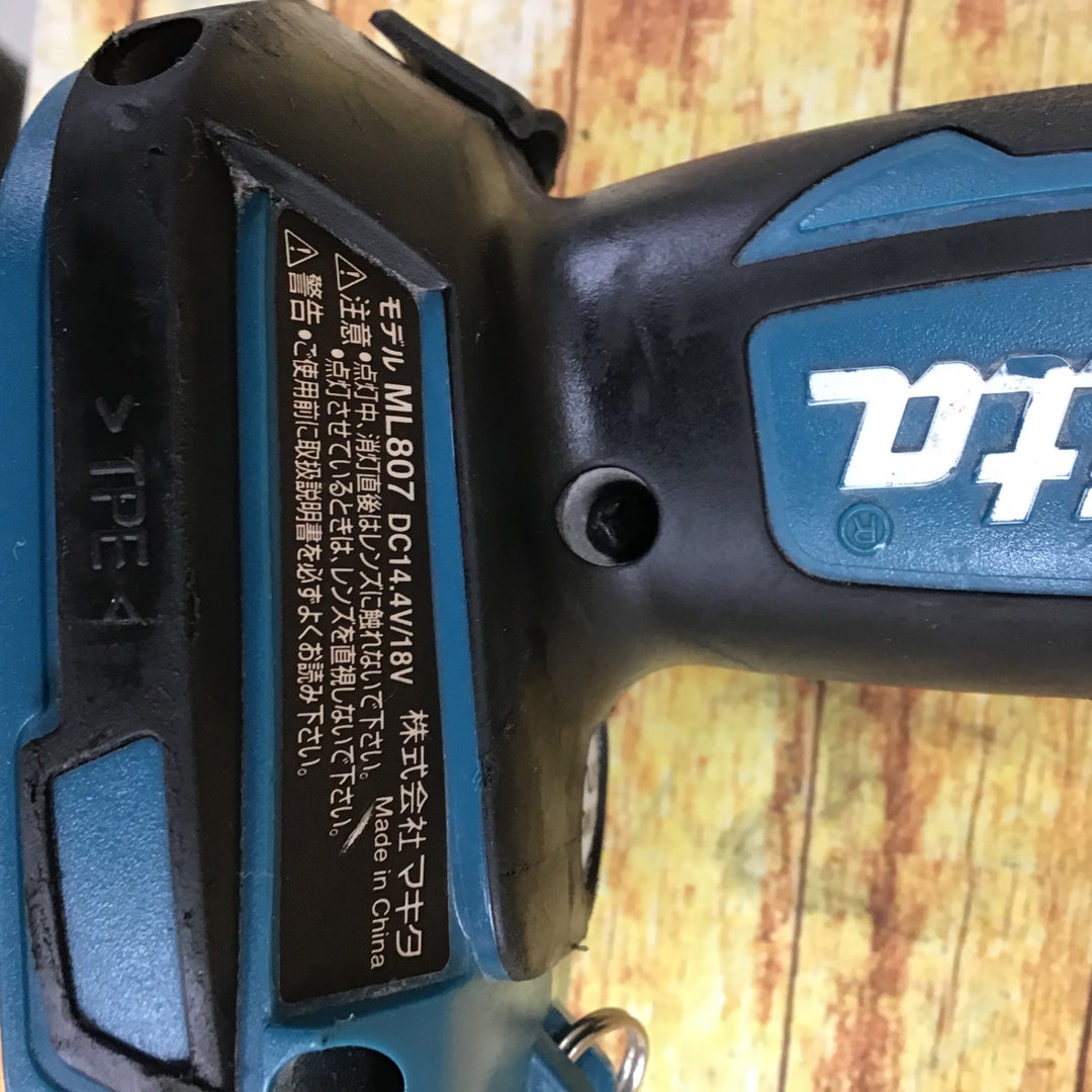 ★マキタ(makita) コードレスワークライト ML807【川崎店】