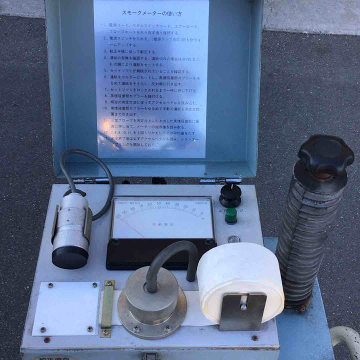 【店頭受取り限定】IYASAKA イヤサカ 自動車検査用 ディーゼルスモークテスターGSM-101 ※動作未確認【八潮店】