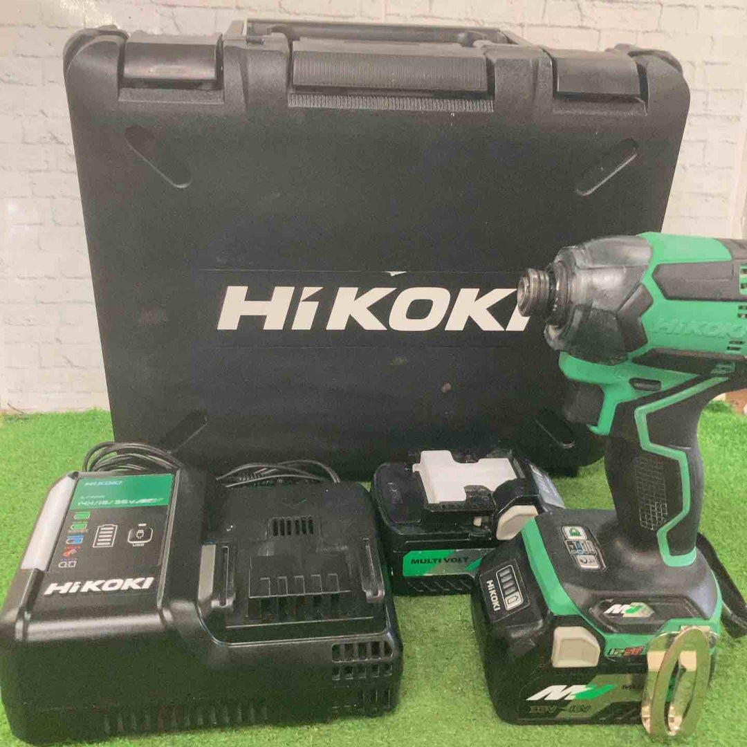 ★ハイコーキ(HIKOKI ※旧:日立工機) コードレスインパクトドライバー WH36DC(2XPSZ)(L)【町田店】