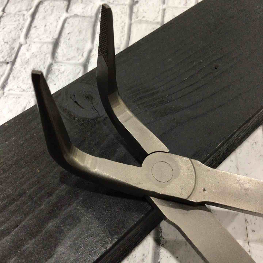 スナップオン(Snap-on) 90°ベントニードルノーズプライヤー 490CF 【川口店】