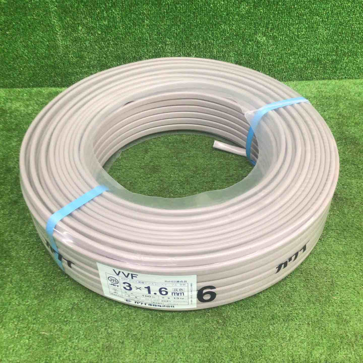 【未使用品】 富士・弥栄・矢崎・カワイ・住電日立・愛知 VVFケーブル 3芯×1.6mm 【鴻巣店】