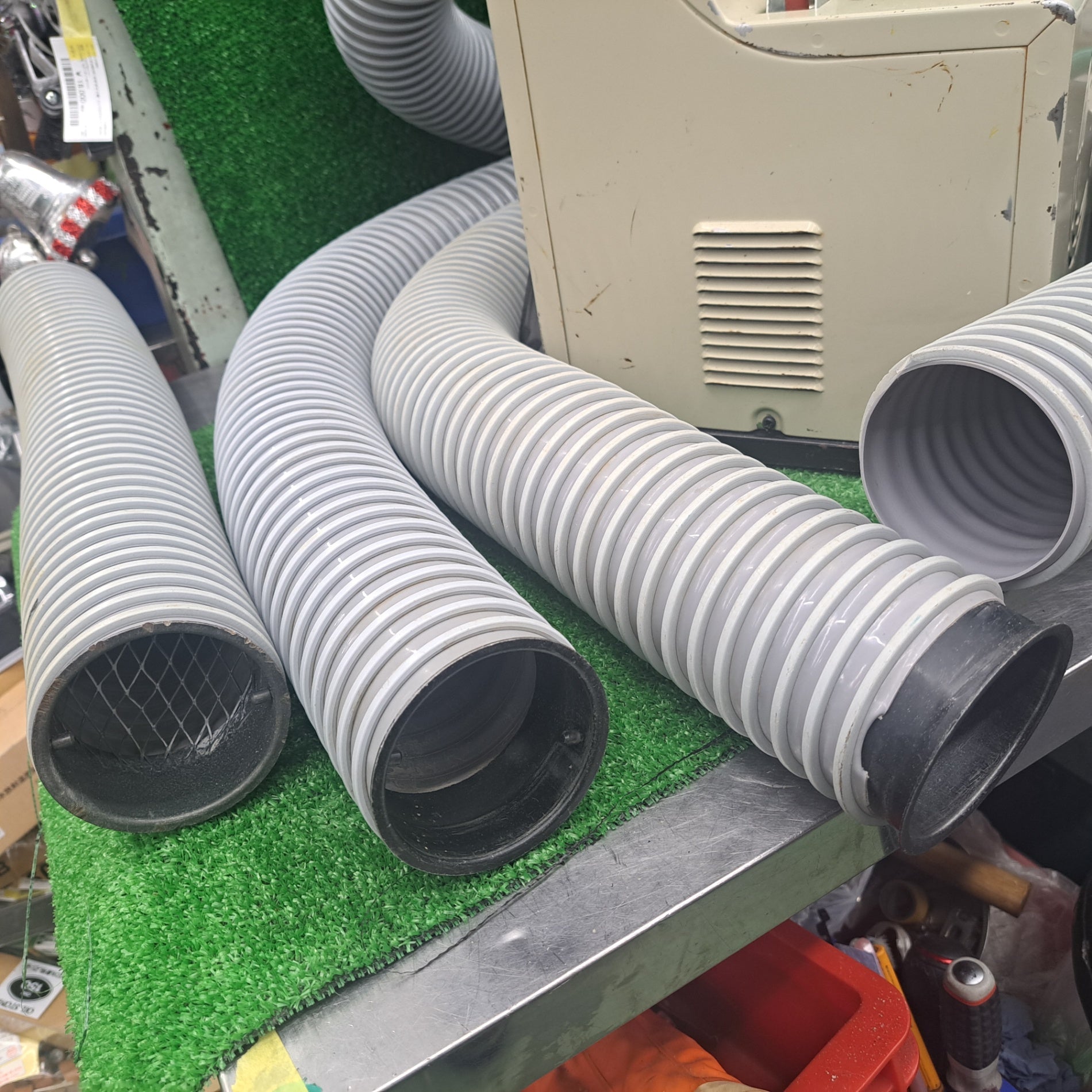 中古】 マキタ makita 集じん機 411(P) 乾式 粉じん用 ホース・集じん