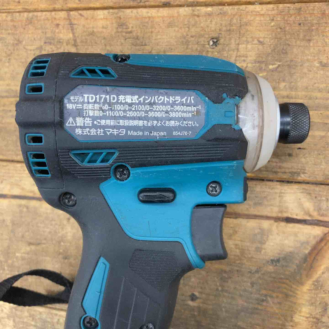 ★マキタ(makita) コードレスインパクトドライバー TD171DRGX【所沢店】