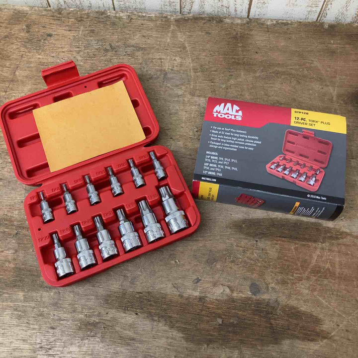 【未使用品】マックツール/MACTOOLS トルクスソケットセット STP12B 1/4" 3/8" 1/2"【柏店】