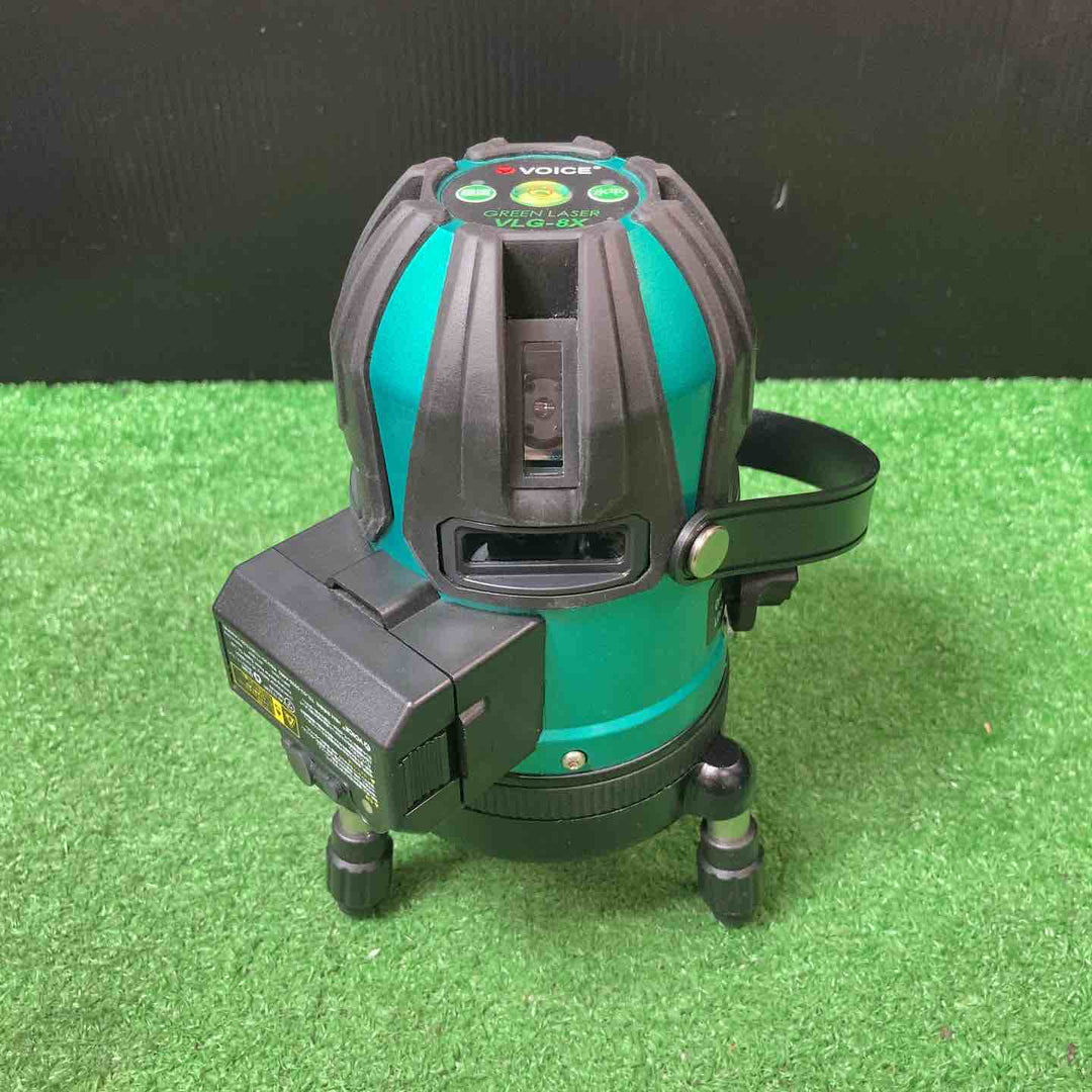 【中古品】◇VOICE レーザー墨出し器 グリーンレーザー VLG-8X【岩槻店】