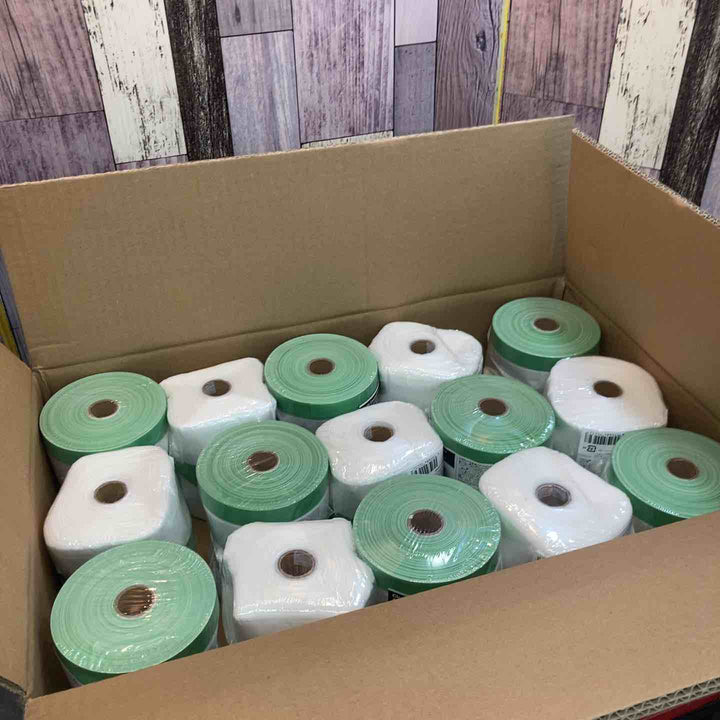 【未使用品】布コロナマスカー 30巻入(1巻ｘ30個) 幅550ｍｍｘ長さ25ｍ【八潮店】