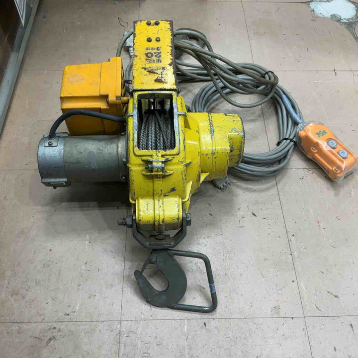 ◇トーヨーコーケン(TKK) ベビーホイスト BH-400  電動ウインチ(ワイヤー)【草加店】