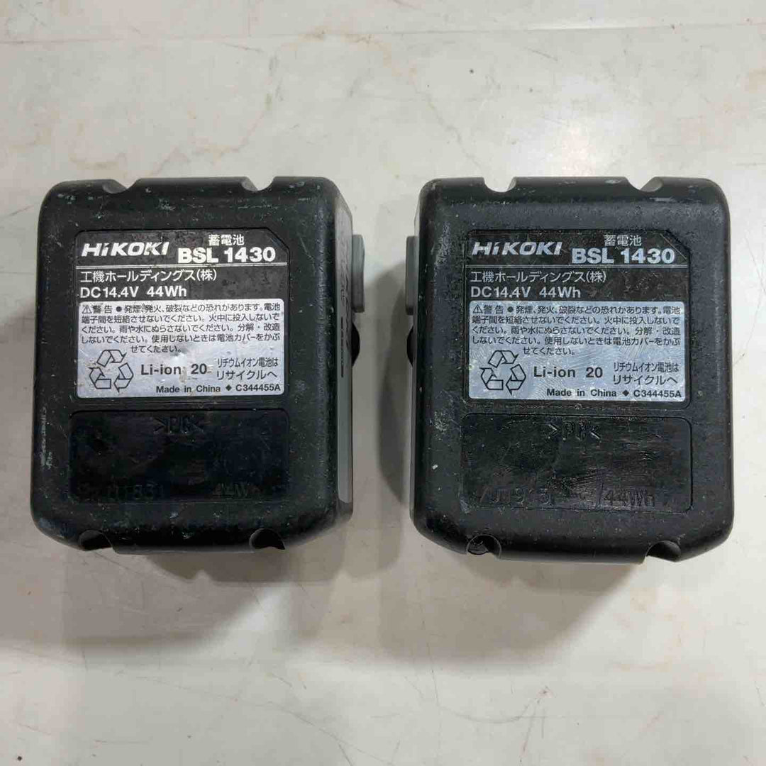 ★ハイコーキ(HIKOKI ※旧:日立工機) コードレスハンマドリル DH14DSL(2SLCK) 14.4V 動作確認済み【川口店】