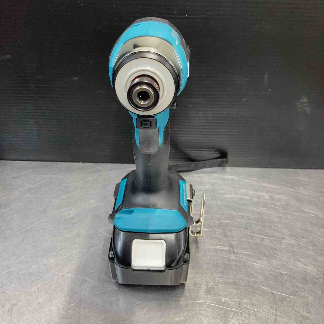 【未使用品(店頭展示品)】 マキタ(makita) 18V コードレスインパクトドライバー TD173DX 青色 充電器無しフルセット 【東大和店】