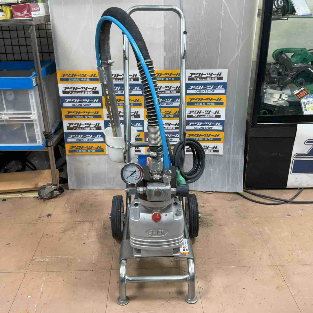 【店頭受取り限定】◇SEIWA セイワ 精和産業 エアレス塗装機 SP-60new【草加店】
