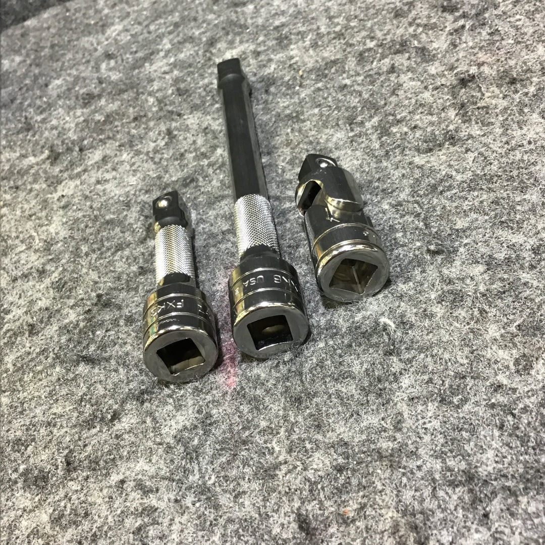 【中古】スナップオン(Snap-on) 3/8" エクステンションx2本 ユニバーサルソケット セット【桶川店】