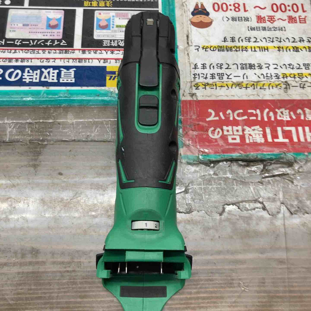★ハイコーキ(HIKOKI ※旧:日立工機)18V コードレスマルチツール CV18DBL(NN) 本体のみ OIS【戸田店】