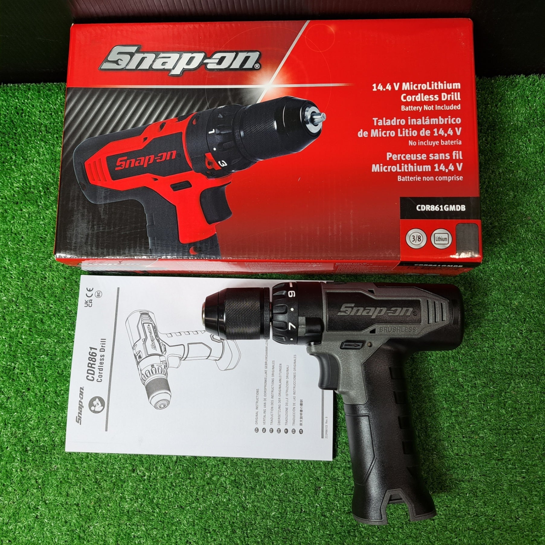 スナップオン SNAP-ON CDRJ761B 新品 14.4V コードレスドリル