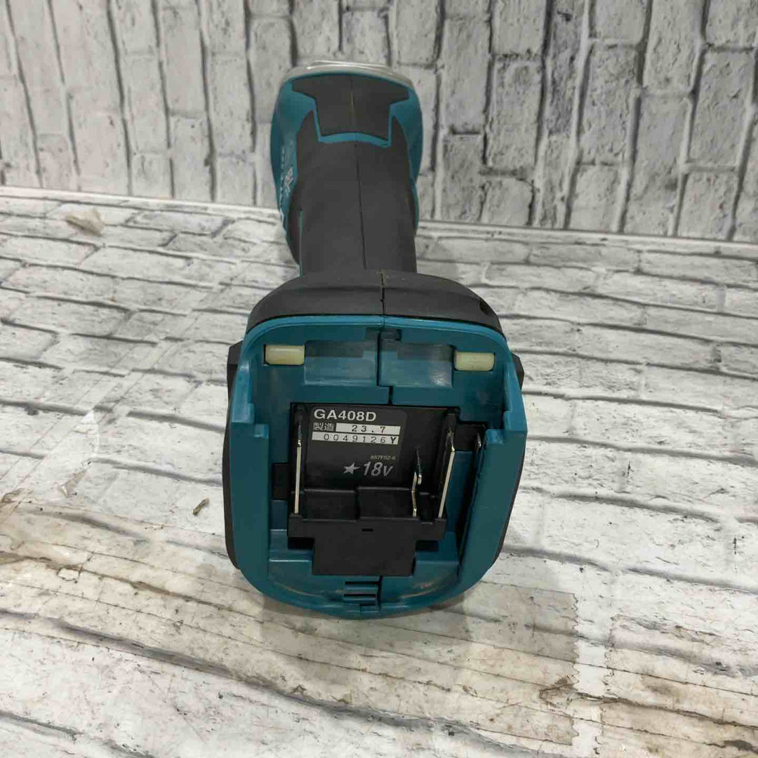 ★マキタ(makita) 100mmコードレスディスクグラインダ GA408DRGX 18V フルセット 動作確認済み【川口店】