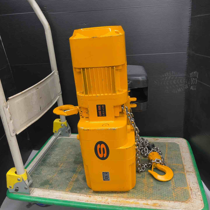 【店頭受取り限定】▼200V KITO 490Kg電動チェーンブロックER2-0041S 電源コード・化粧箱欠品【戸田店】
