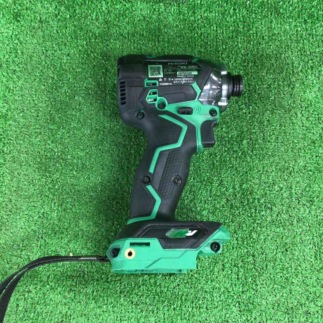 ★ハイコーキ(HIKOKI ※旧:日立工機) コードレスインパクトドライバー WH36DC(NN)【川崎店】
