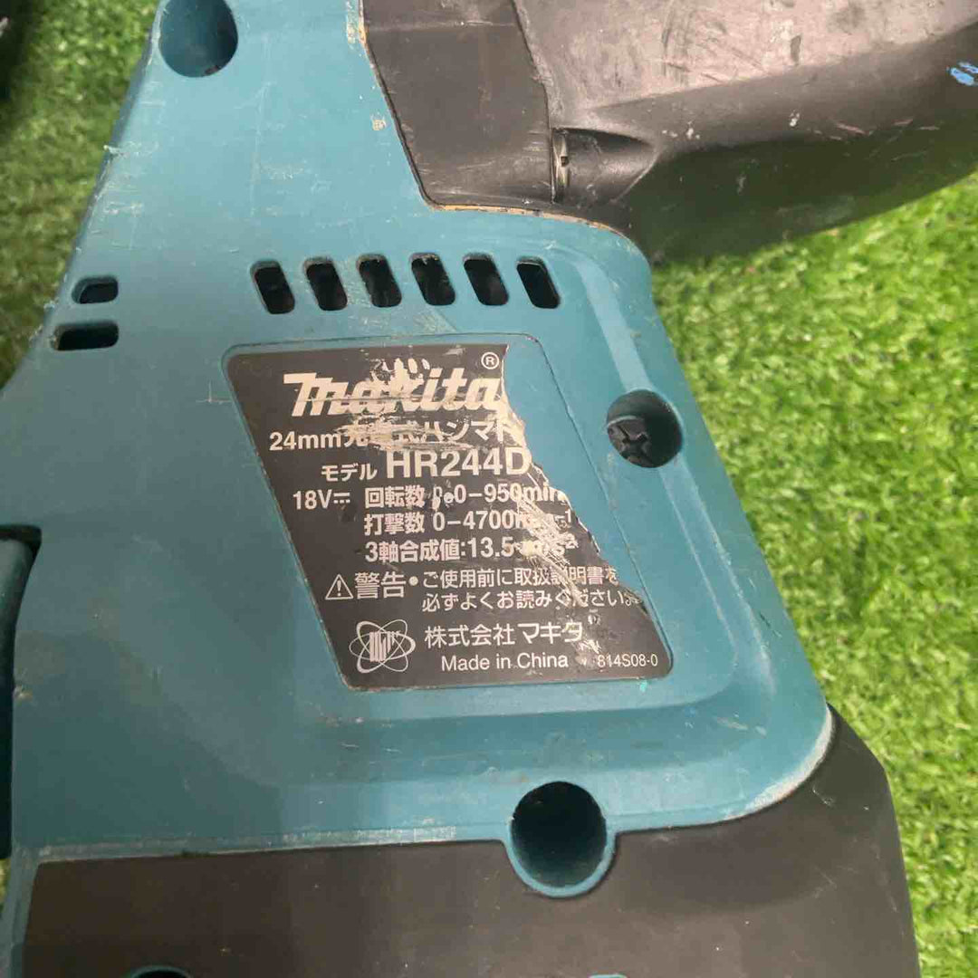 ★マキタ(makita) コードレスハンマドリル HR244DRGX【草加店】