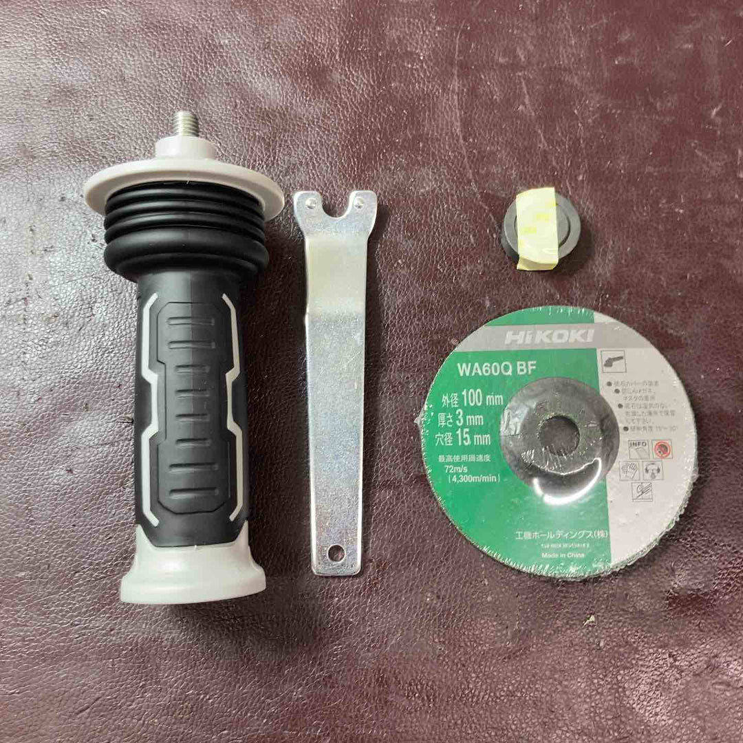 【中古美品】ハイコーキ(HIKOKI ※旧:日立工機) 100mmコードレスディスクグラインダ G3610DA(NN) バッテリー付属 マルチボルト【東大和店】