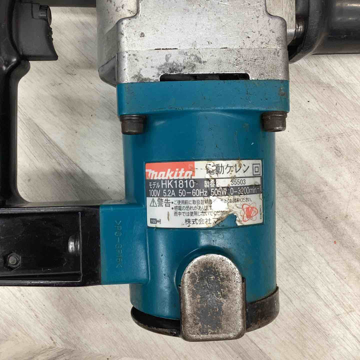 マキタ(makita) 電動ケレン HK1810 タイル モルタル Pタイル クッションフロア 剥がし ノロ除去 目地おとし 剥離 清掃 作業 【越谷店】