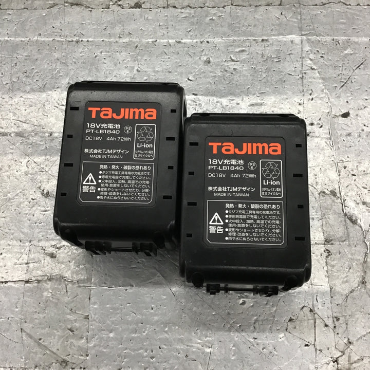 〇タジマ(TAJIMA) コードレスインパクトドライバー  PT-T600SET 鉄骨600 太軸インパクト【所沢店】