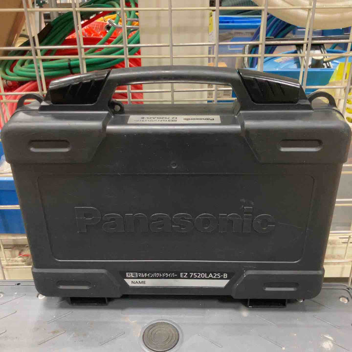 ◇パナソニック(Panasonic) コードレスマルチインパクトドライバー EZ7520LA2S-B【草加店】
