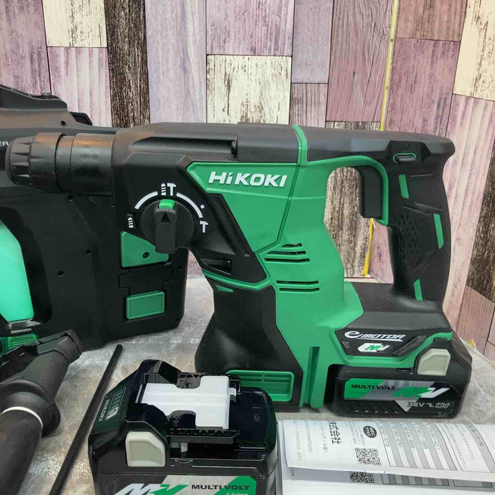 ★ハイコーキ(HIKOKI ※旧:日立工機) コードレスハンマドリル DH18DPB(2XP)【八潮店】