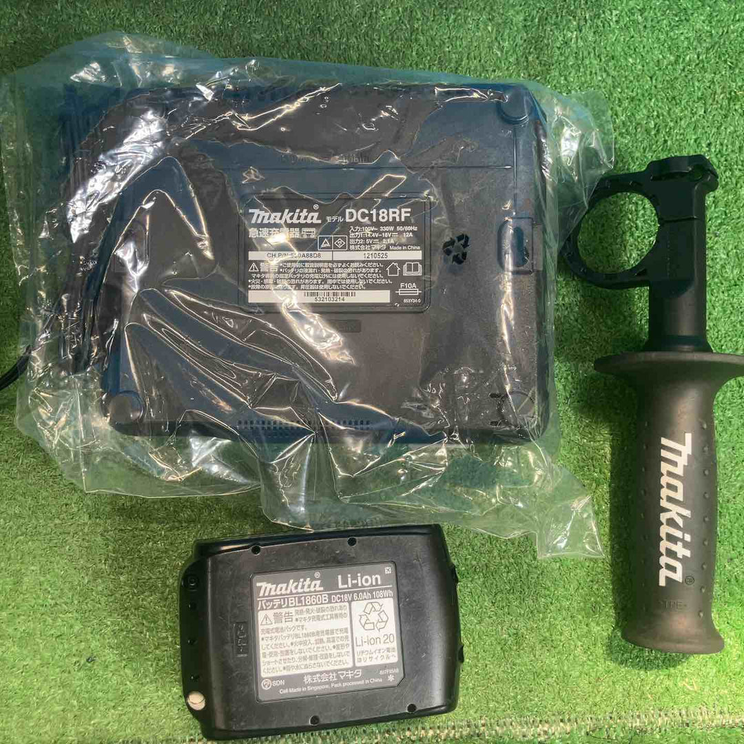 【中古品】★マキタ(makita) コードレスハンマドリル HR182DGXVB ◇バッテリー×1個セット (充電数 3回！)【岩槻店】