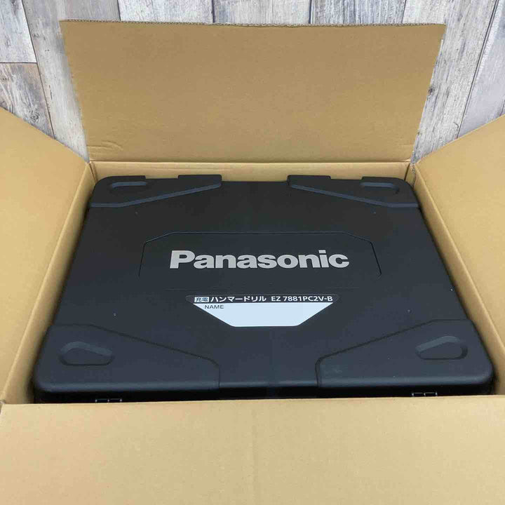 【未使用店頭展示品】 パナソニック(Panasonic) コードレスハンマドリル EZ7881PC2V-B 28.8V フルセット 【東大和店】