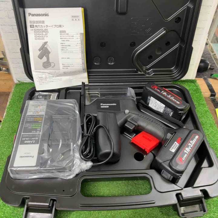 ★パナソニック(Panasonic) コードレス角穴カッター EZ45A3PN2G-B【町田店】