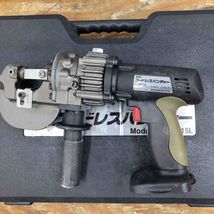 ◇育良精機(イクラ/IKURA)  コードレスパンチャ IS-MP15L【柏店】