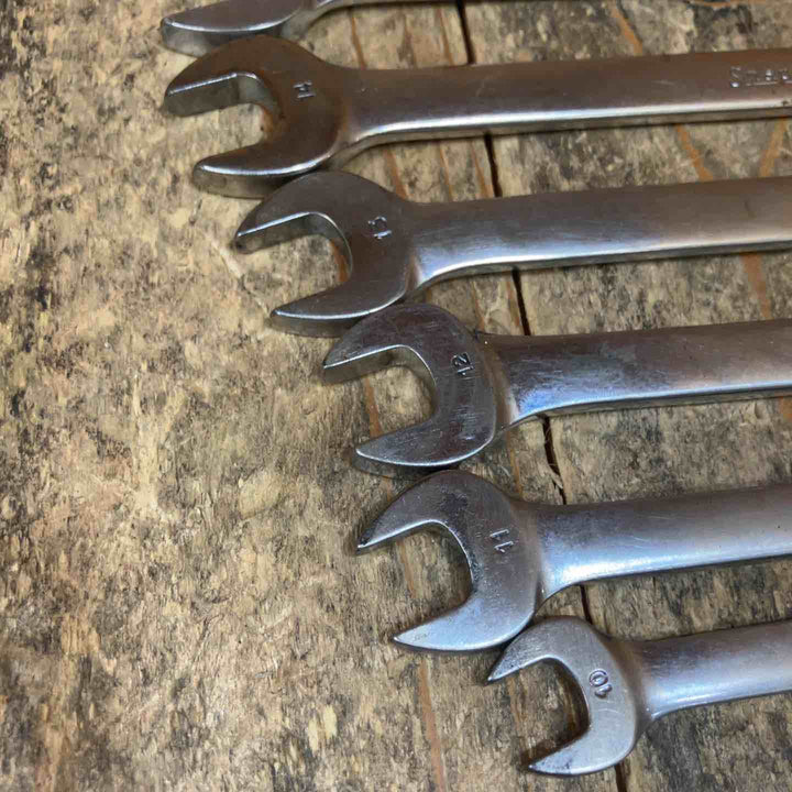 スナップオン(Snap-on) 旧ロゴ コンビネーションレンチセット OEXM100-180 計9点【所沢店】