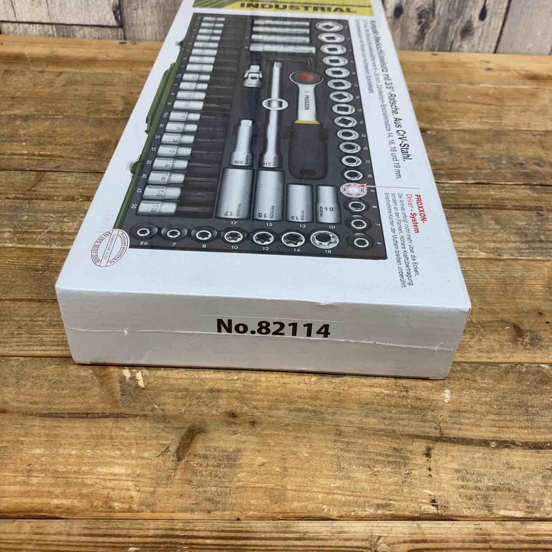 【未使用品(店頭展示品)】◇PROXXON(プロクソン) オートメカニックセット No.82114 差込角:9.5mm 65点 1セット【東大和店】