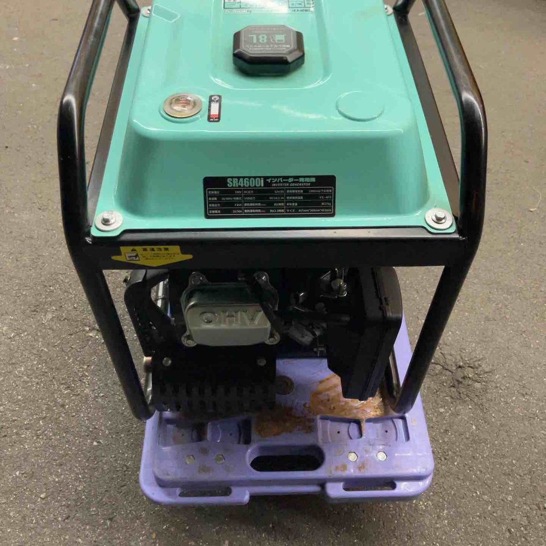 【中古美品・店頭受取り限定】 KAREYOU インバーター発電機・SR4600I 【桶川店】