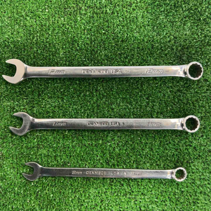 スナップオン(Snap-on) コンビネーションレンチ OEXM90B/12B/10B 3本セット【草加店】