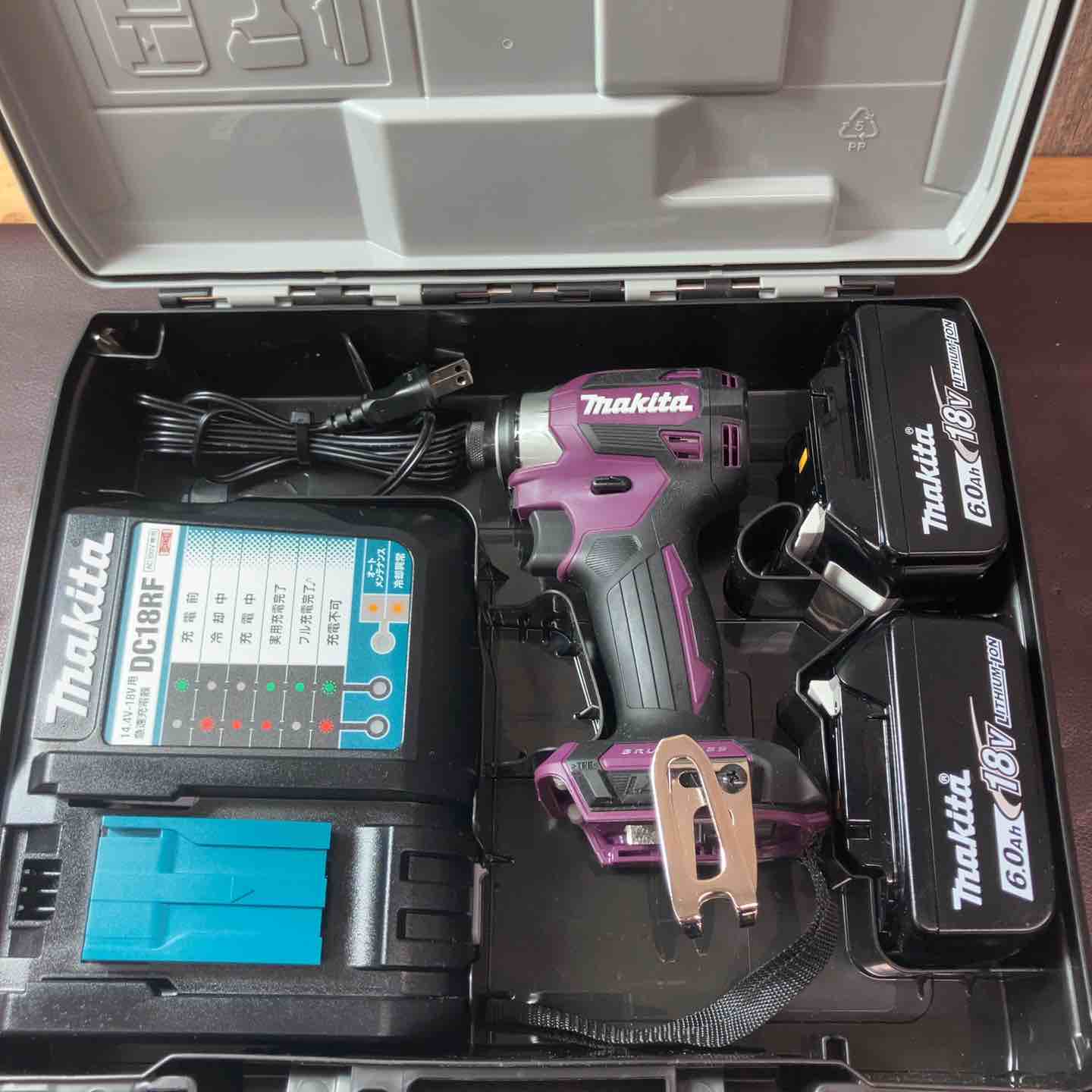 【現状品】 マキタ/makita コードレスインパクトドライバー TD171DGXFY 【鴻巣店】 マキタ TD171DGXFC 18V-6.0Ah充電式インパクトドライバー【限定色